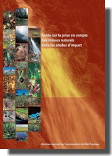 Page de garde du Guide sur la prise en compte des milieux naturels dans les études d'impact