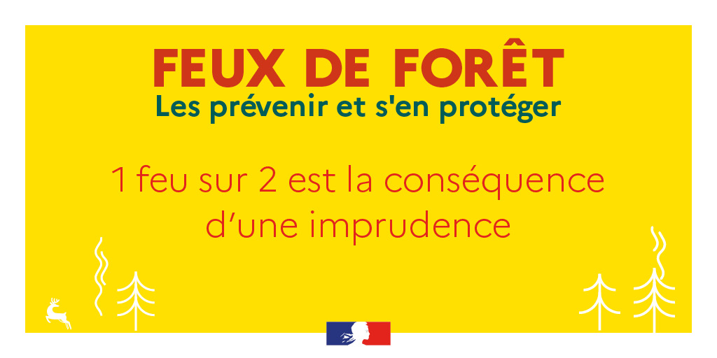 1 feu sur 2 est lié à une imprudence