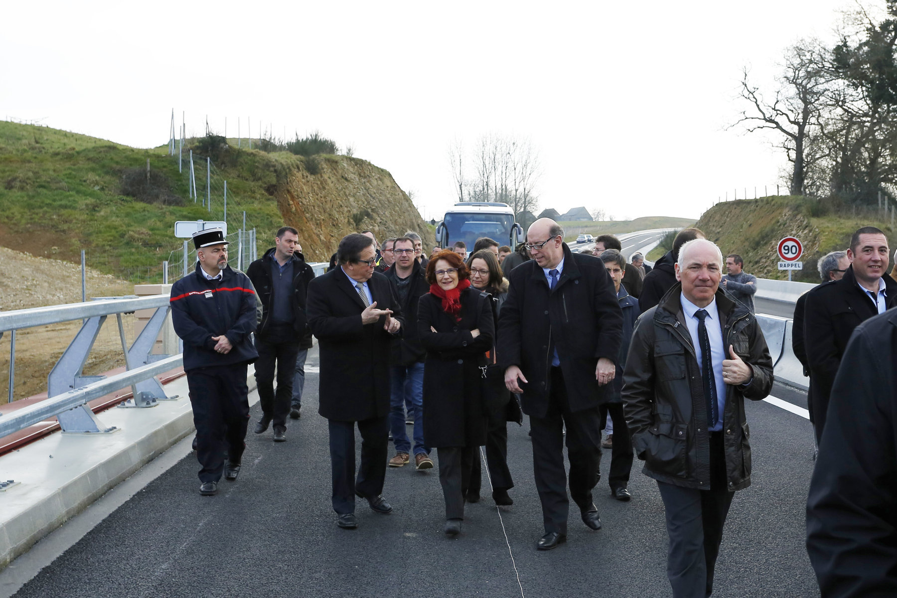 Sur le viaduc