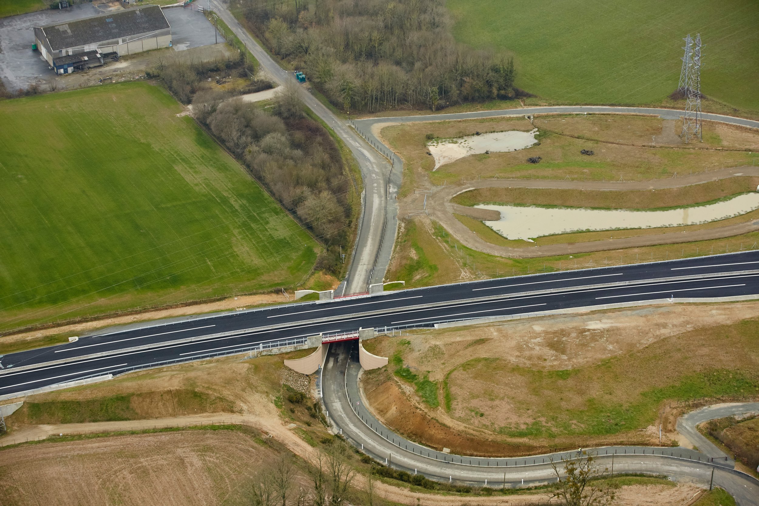 Passage inférieur de la voie communale du Petit-Mesnil