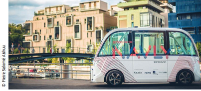 Navly, transport en commun par véhicule autonome à Lyon