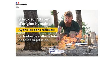 Feux de forêt - Ayons les bons réflexes