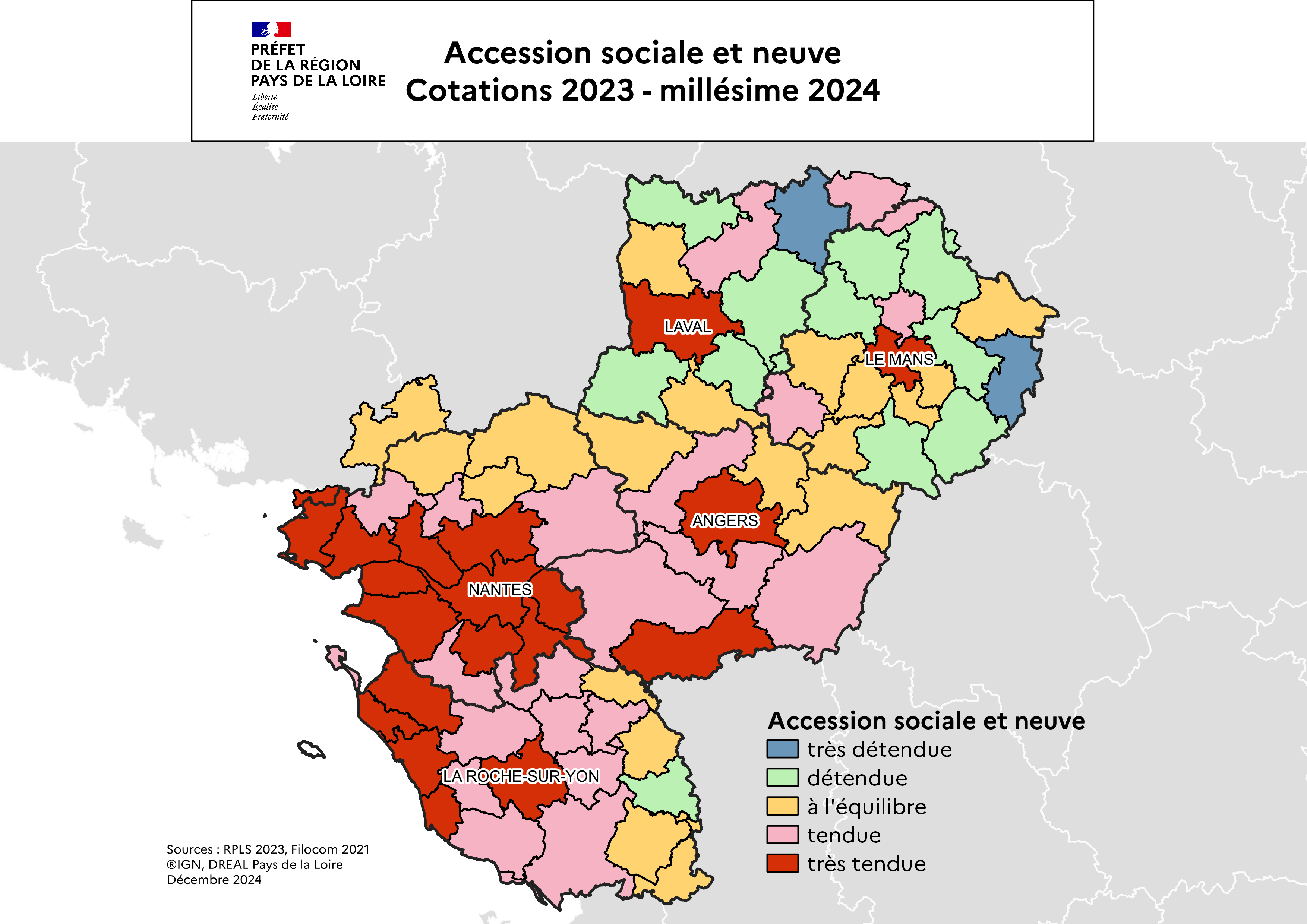 Tension dans l'accession à la propriété - 2024
