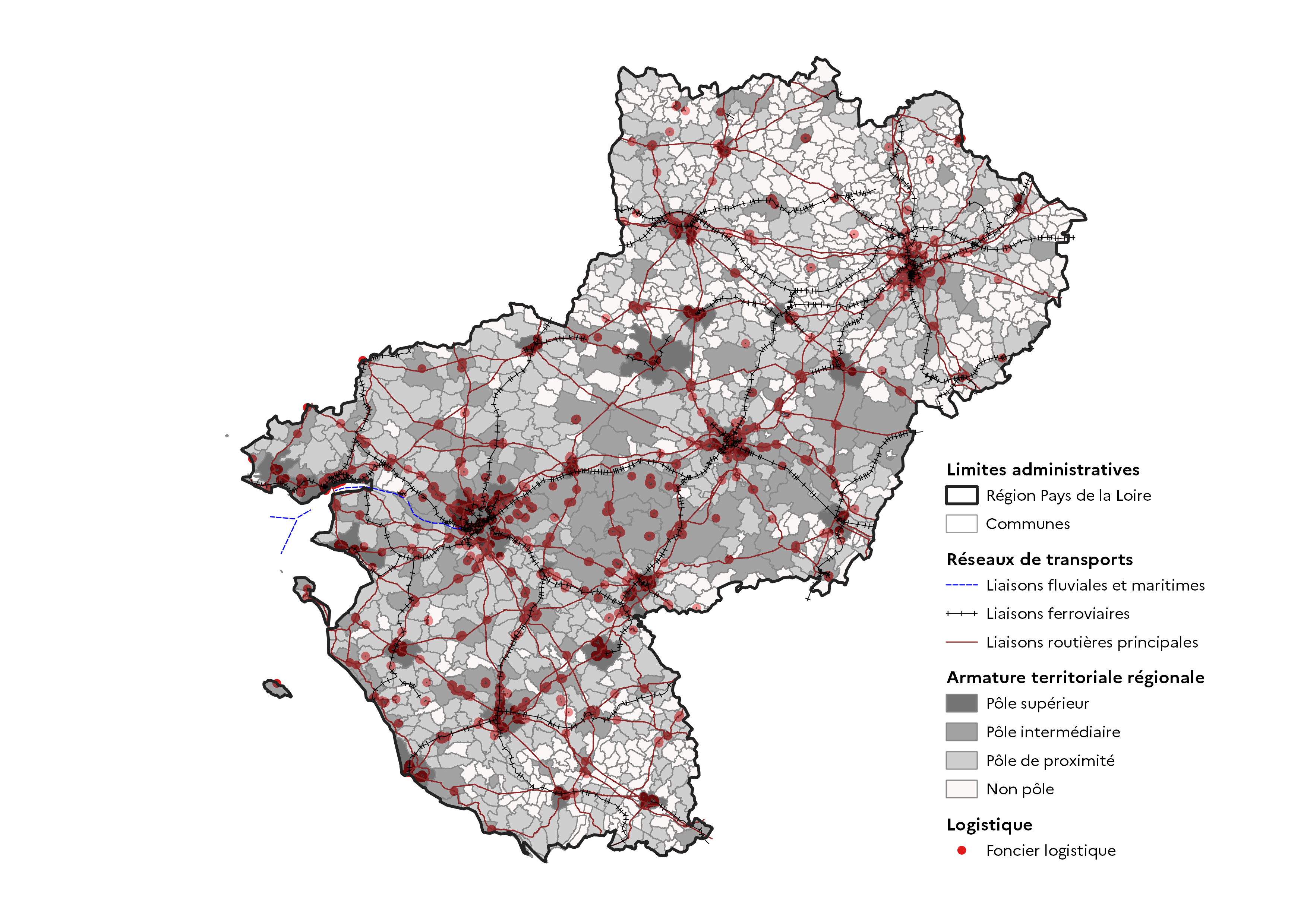 Le foncier logistique en région Pays de la Loire